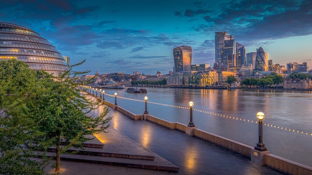 dome, skyline, cityscape